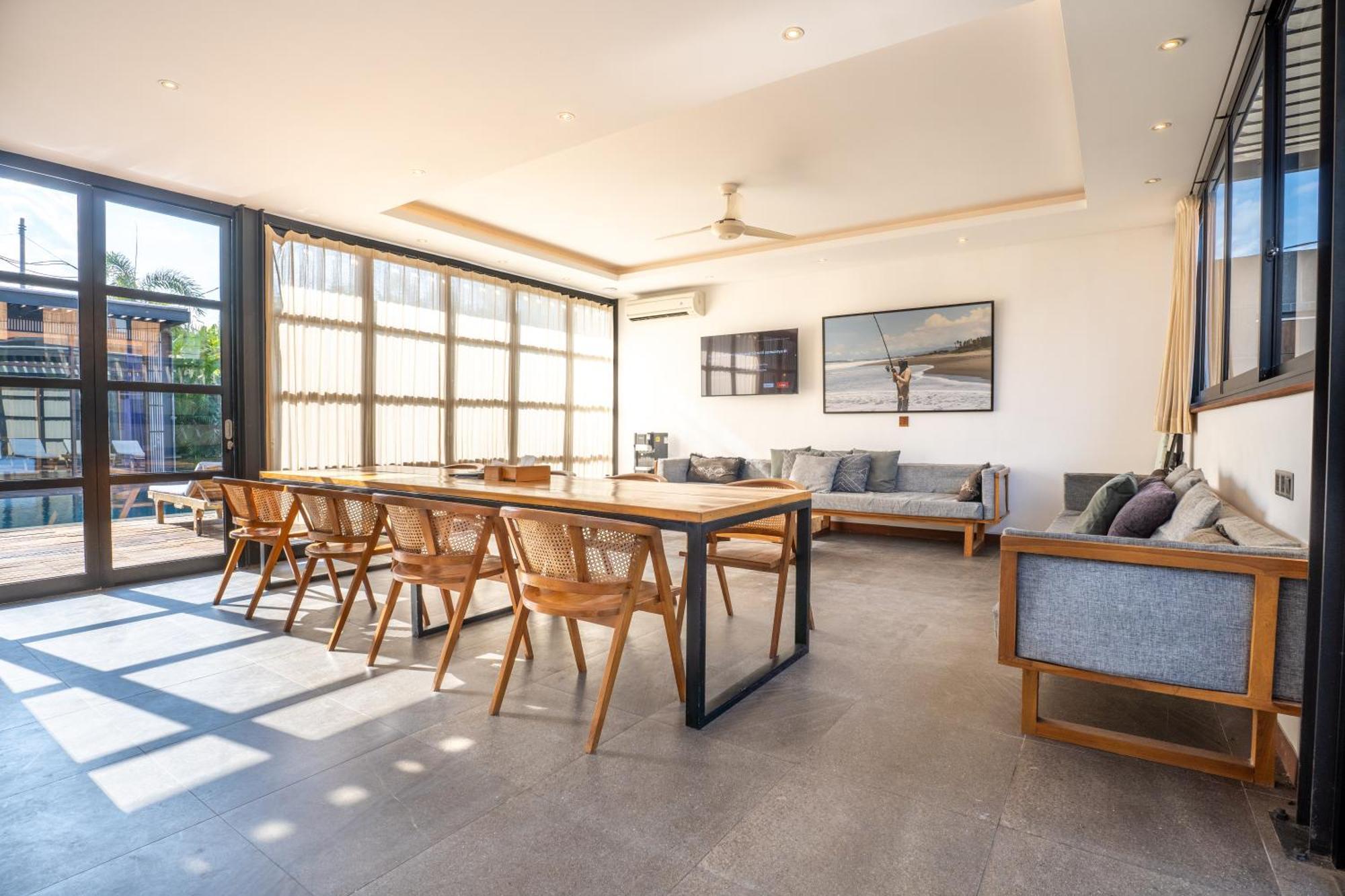 New 5Br Villa, Enclosed Lounge, Canggu Oasis Eksteriør bilde