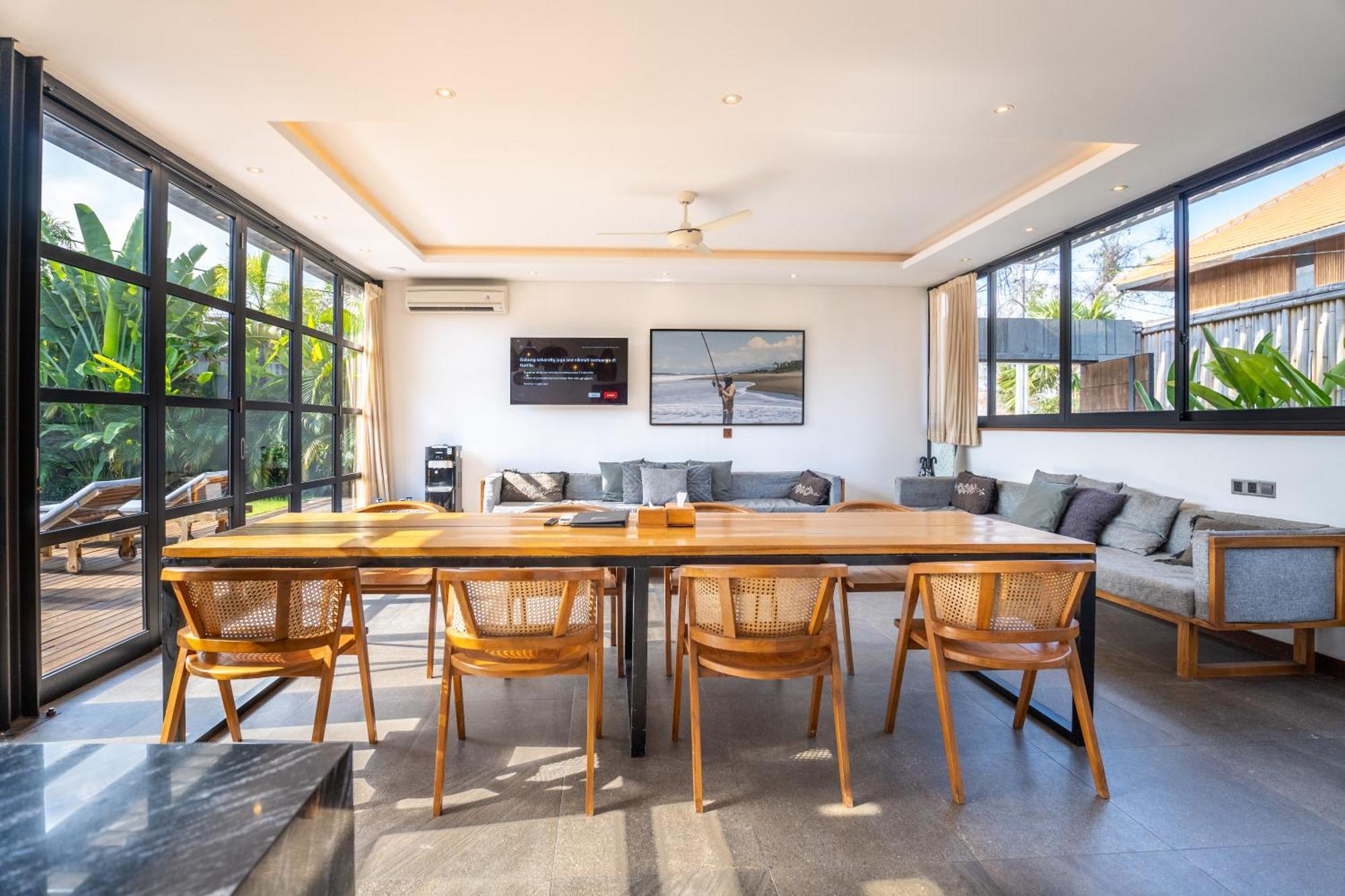 New 5Br Villa, Enclosed Lounge, Canggu Oasis Eksteriør bilde